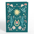 Cowgirl Boot Pop-Up Card