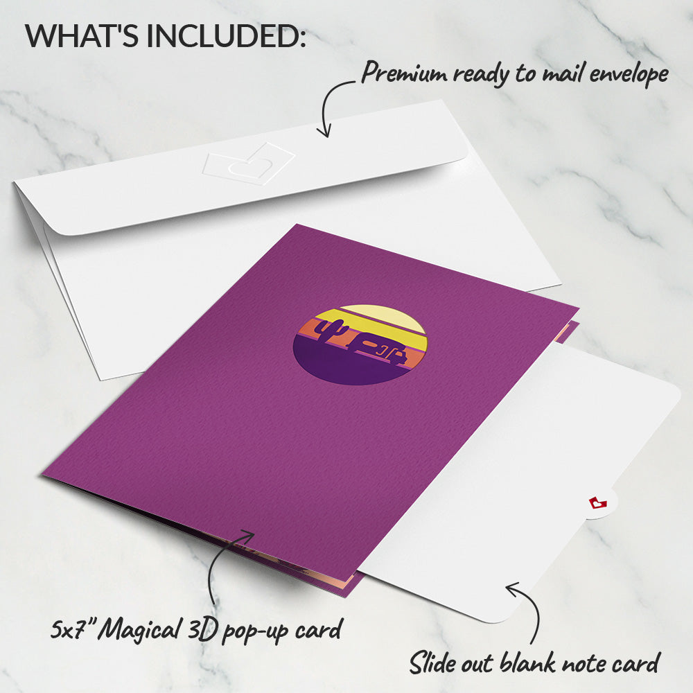 Retro Camper Pop-Up Card