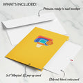 Slam Dunk Basketball Pop-Up Card