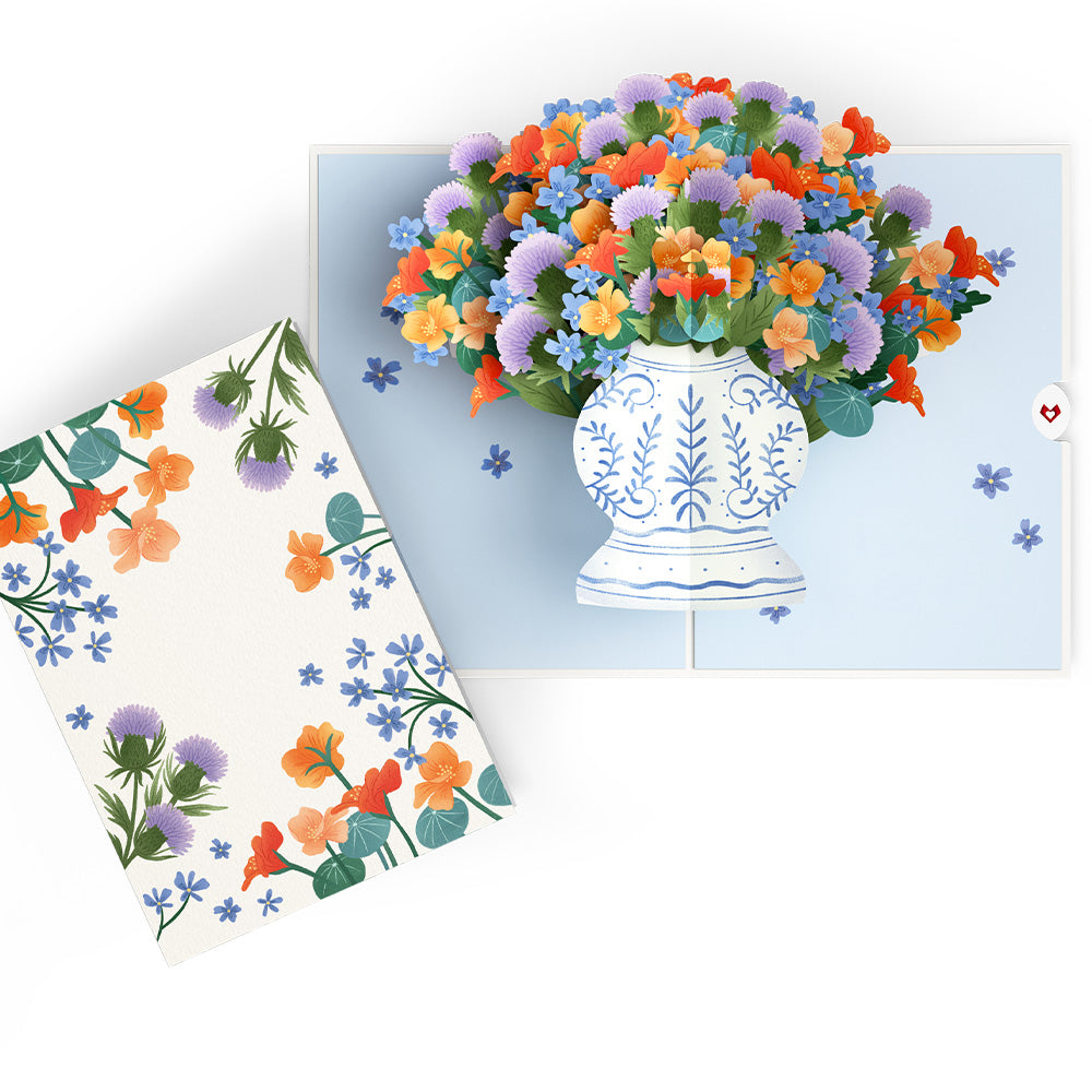 Bouquet of Happiness Pop-Up Card