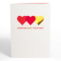 Sending Love Pop-Up Card