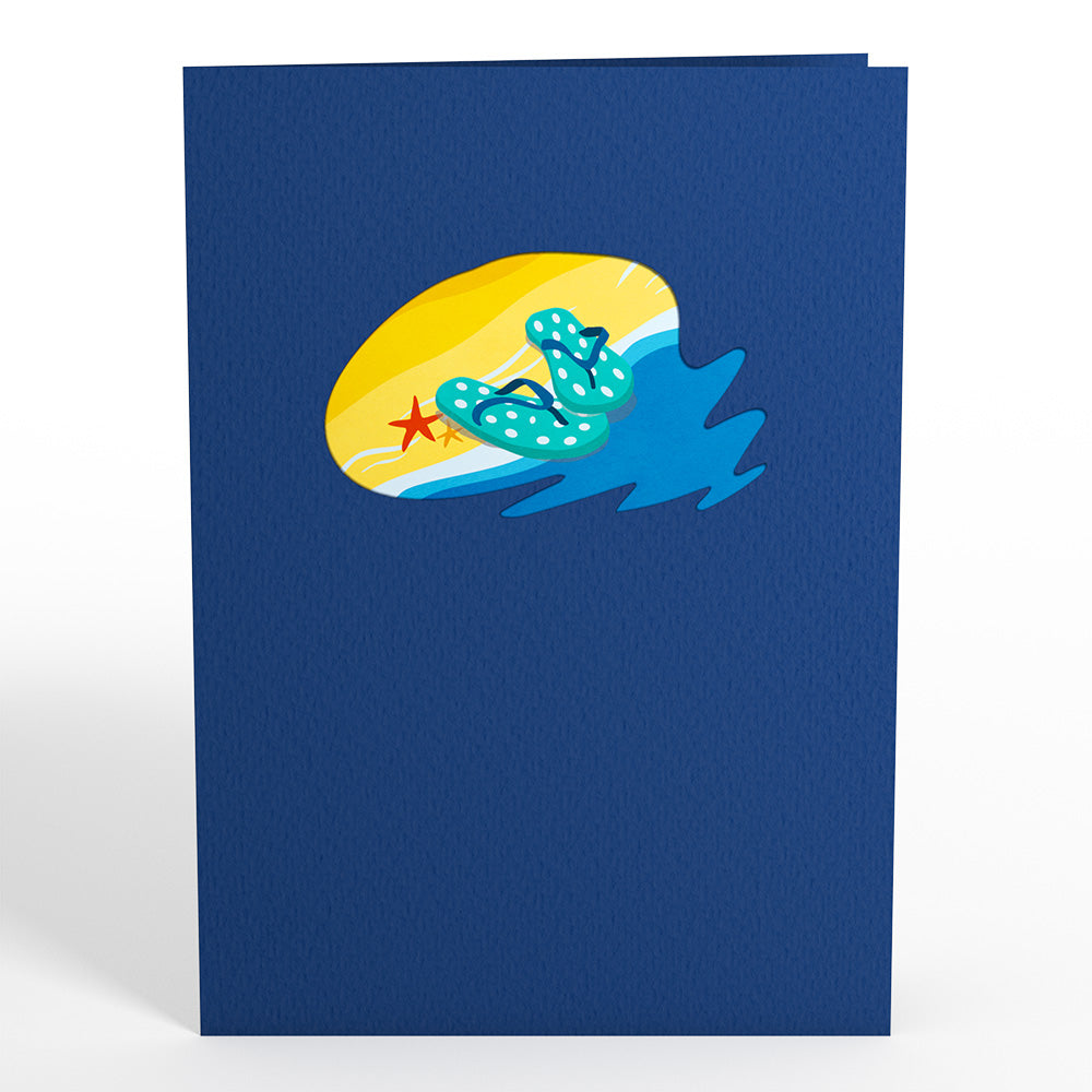 Sandy Shores Pop-Up Card