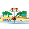 Sandy Shores Pop-Up Card
