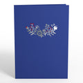 Whimsical Winter Foxes Pop-Up Card