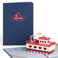 Love Boat Pop-Up Card