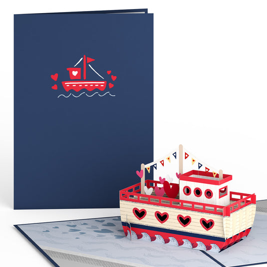 Love Boat Pop-Up Card