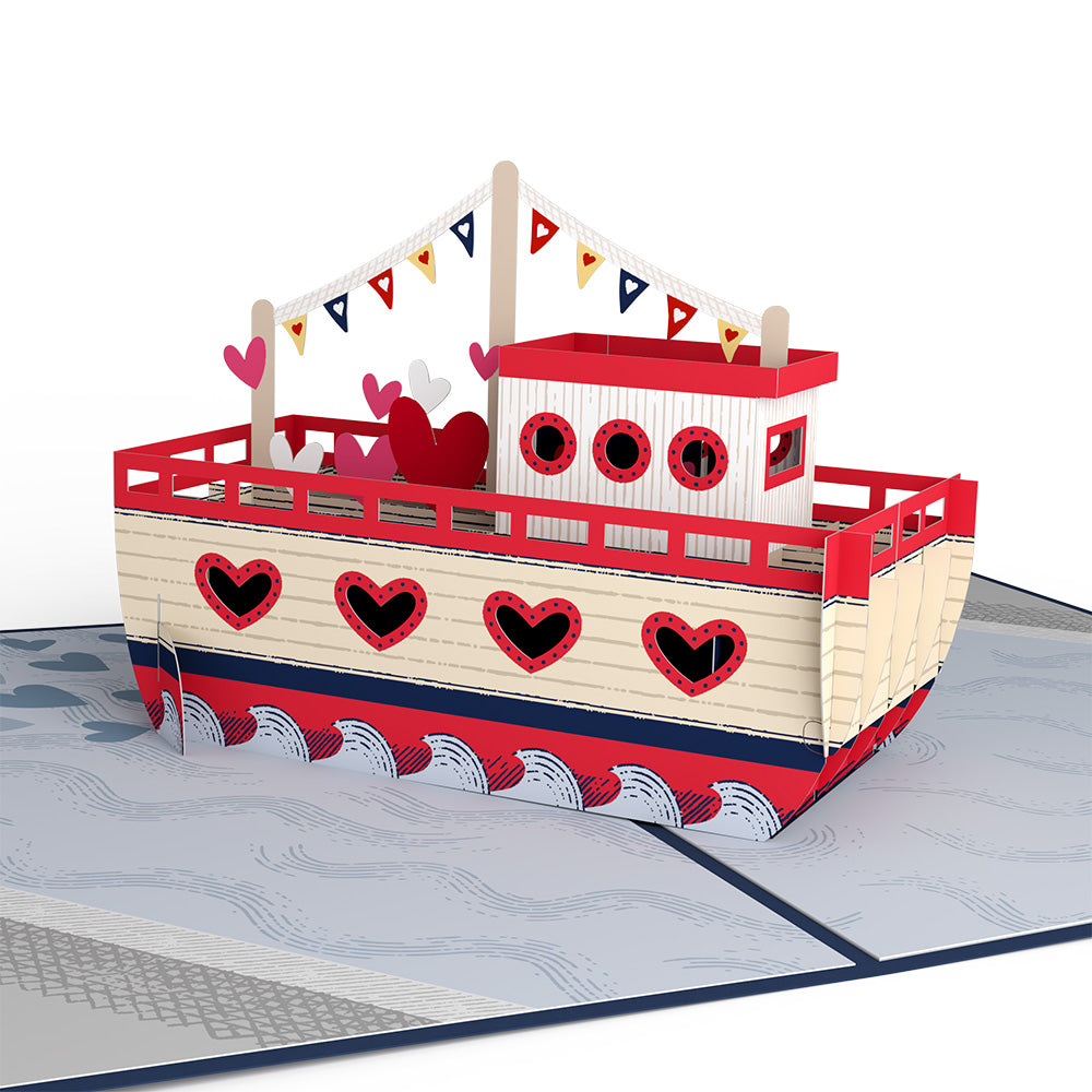 Love Boat Pop-Up Card