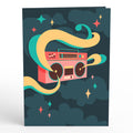 Retro Mixtape Pop-Up Card