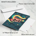 Retro Mixtape Pop-Up Card
