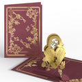 Heart Lock and Key Pop-Up Card