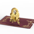 Heart Lock and Key Pop-Up Card