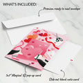 Crafty Love Cat Pop-Up Card
