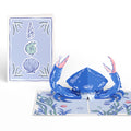 Blue Crab Pop-Up Card