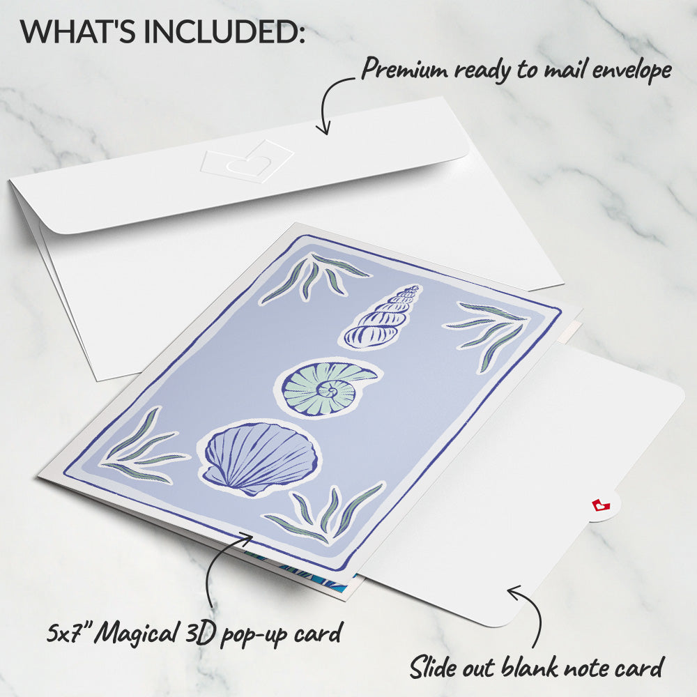 Blue Crab Pop-Up Card