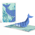 Whale Beneath the Waves Pop-Up Card