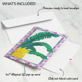 Tropical Bananas Pop-Up Card