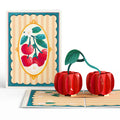Fresh-Picked Cherries Pop-Up Card