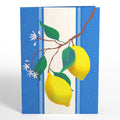 Mediterranean Lemons Pop-Up Card