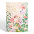 Cardinals in the Garden Pop-Up Card