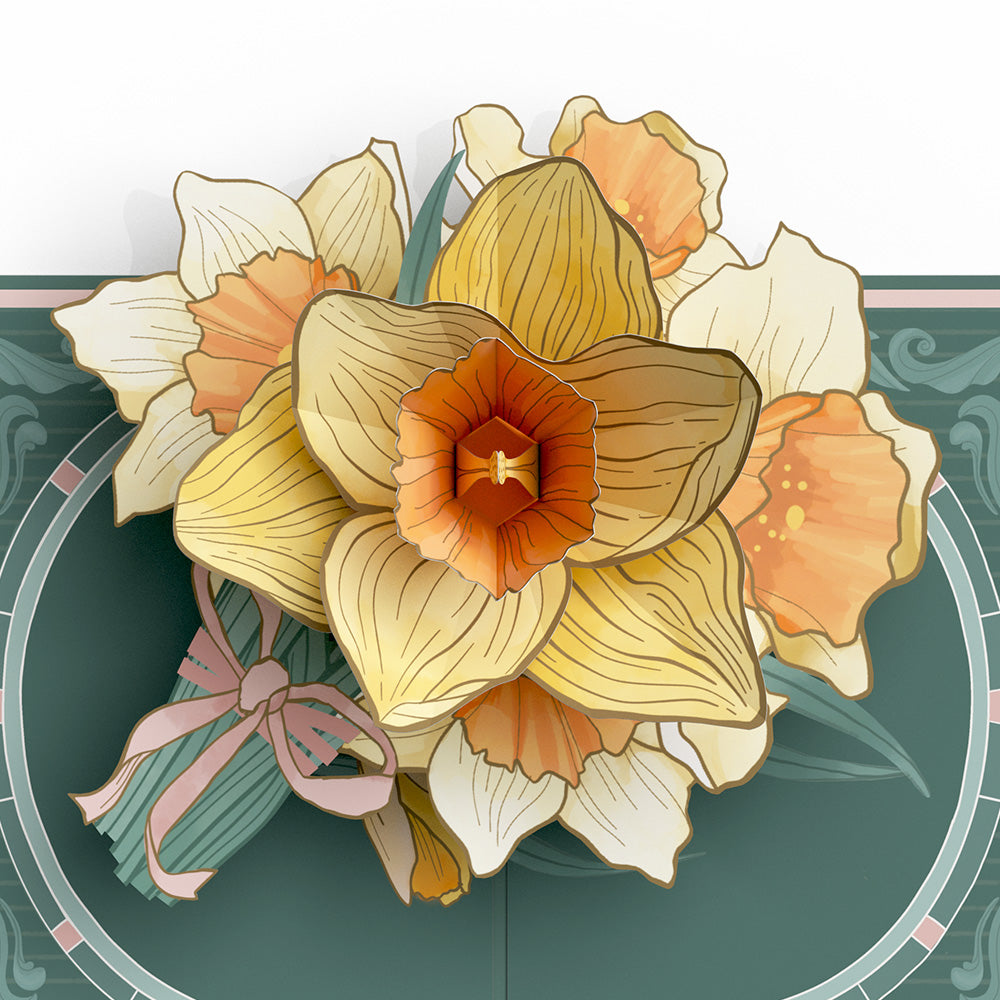 Daffodils in Bloom Pop-Up Card