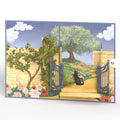 Through the Garden Gate Pop-Up Card