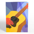 Acoustic Guitar Pop-Up Card