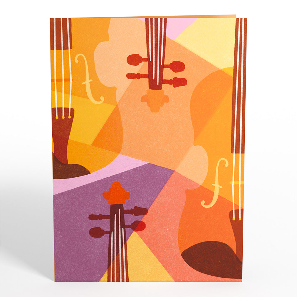 Violin Pop-Up Card