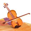 Violin Pop-Up Card