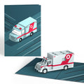 Ambulance Pop-Up Card