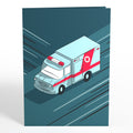 Ambulance Pop-Up Card