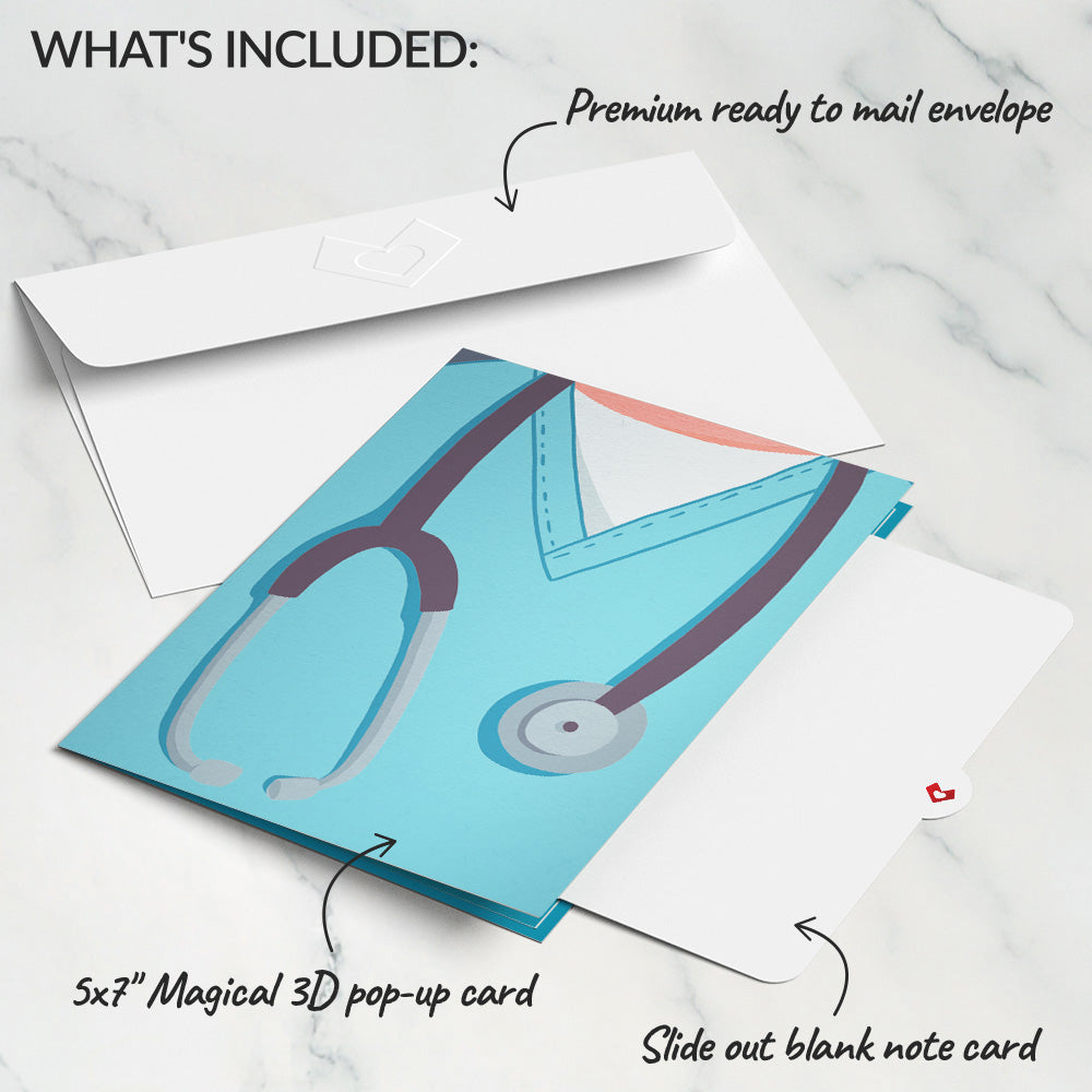 Nurse Pop-Up Card