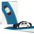 Police Car Pop-Up Card