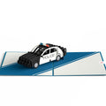 Police Car Pop-Up Card