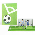 On the Field Soccer Pop-Up Card