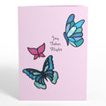 Joy Takes Flight Butterfly Suncatcher Card