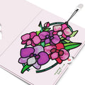 You Make Things Bloom Orchid Suncatcher Card