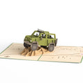 Off-Road Adventure Pop-Up Card
