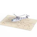 Helicopter Pop-Up Card