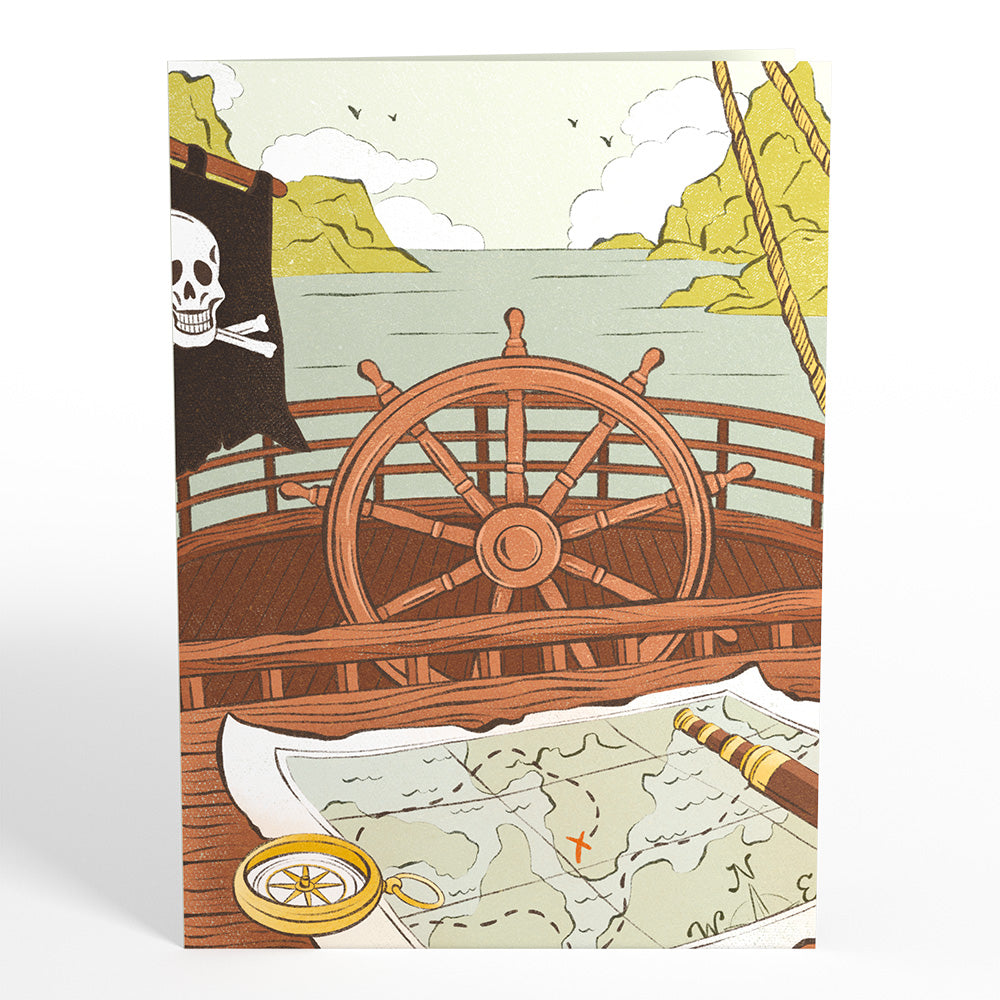 Pirate Ship Pop-Up Card