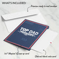 Top Gun: Maverick Top Dad Pop-Up Card