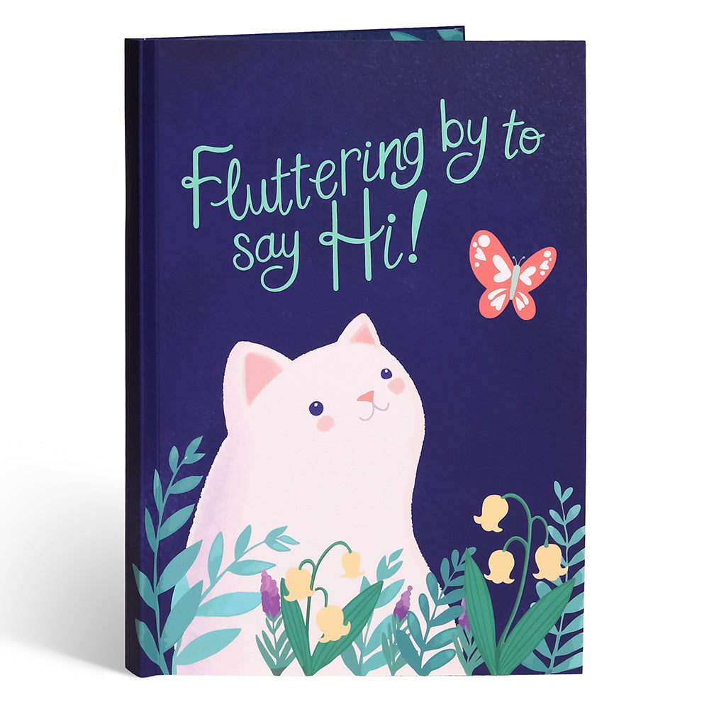 'Hi!' Butterfly Plushpop Card