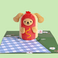 'Hot Dog!' Plushpop Card