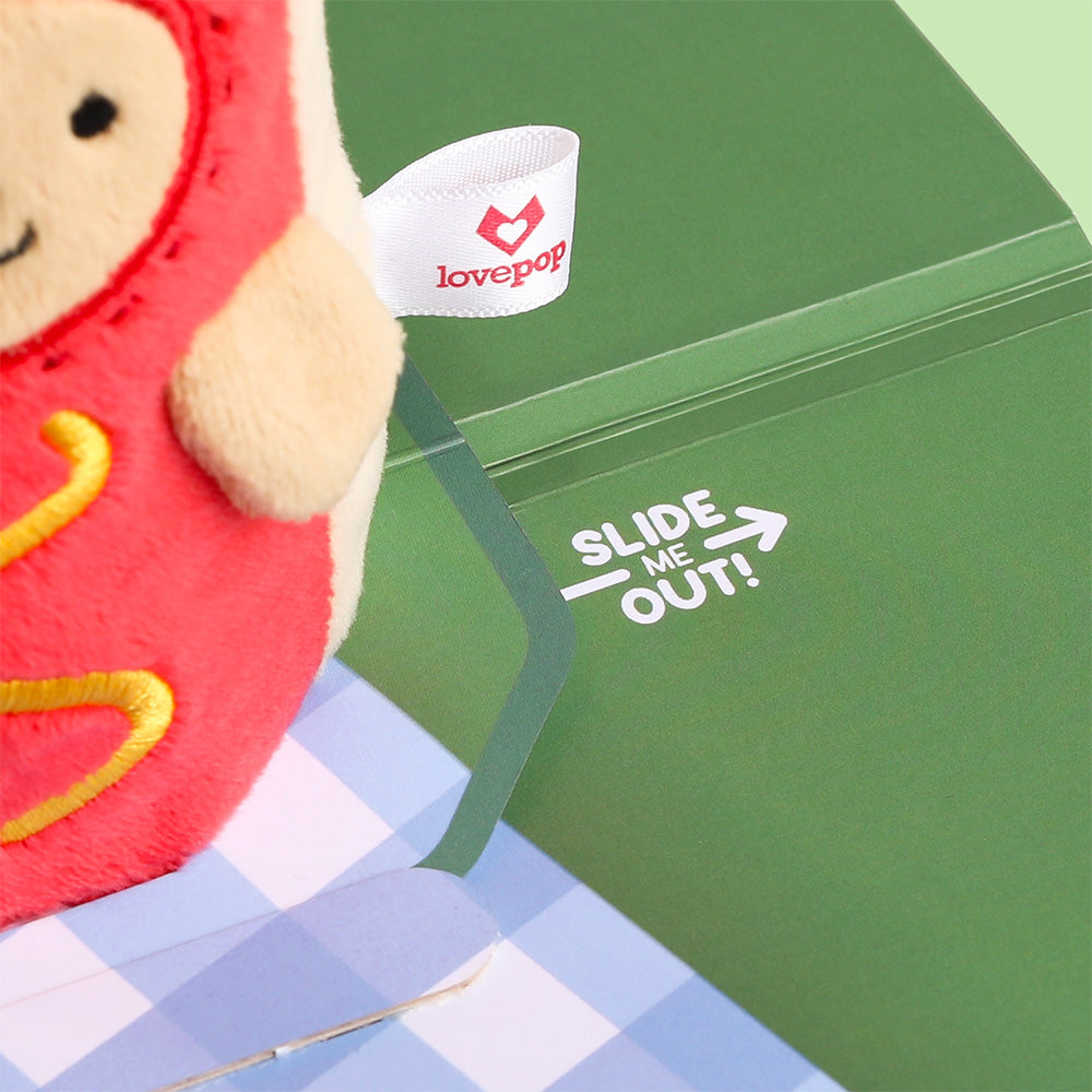 'Hot Dog!' Plushpop Card