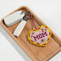 Stitched with Love Mom HeartFelt Charm Card™