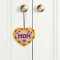 Stitched with Love Mom HeartFelt Charm Card™