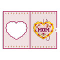Stitched with Love Mom HeartFelt Charm Card™