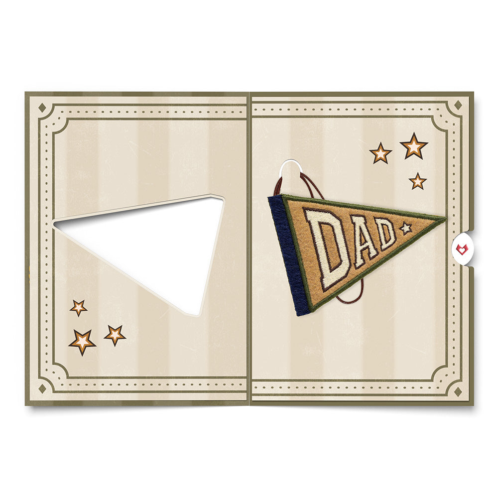 Greatest Dad HeartFelt Charm Card™