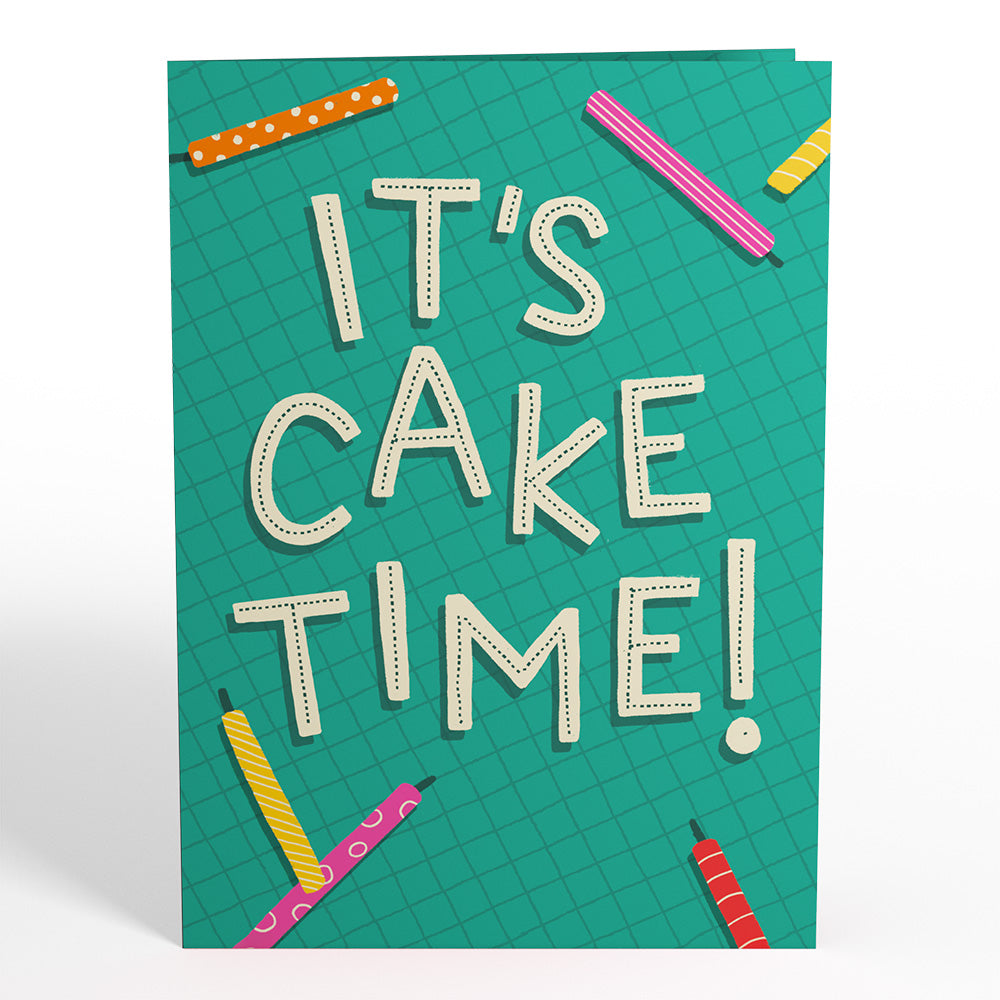 Too Many Candles Birthday Music and Lights Pop-Up Card
