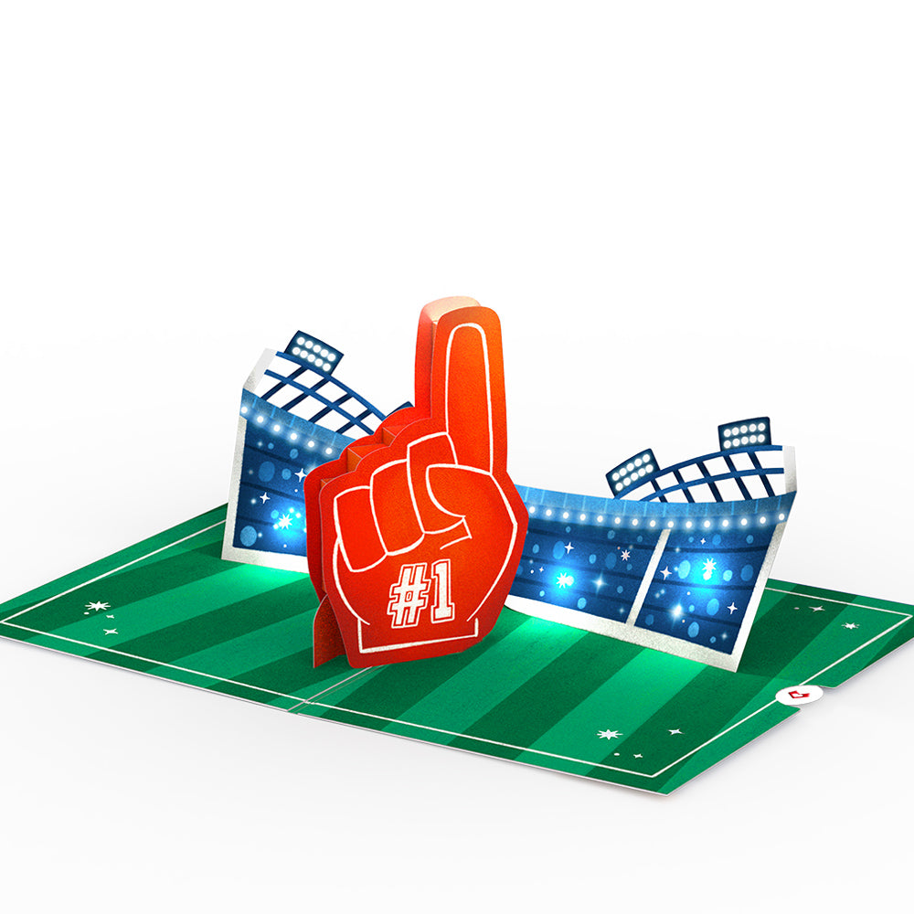 MVP Stadium Music and Lights Pop-Up Card