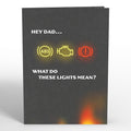 Hey Dad... Music and Lights Pop-Up Card